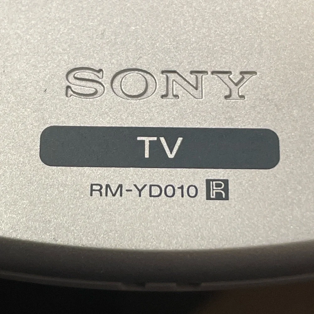 Original Sony TV Remote RM-YD010, KDF-50E2000 KDL-40XBR3 KDL-46XBR2 KDS55A2000